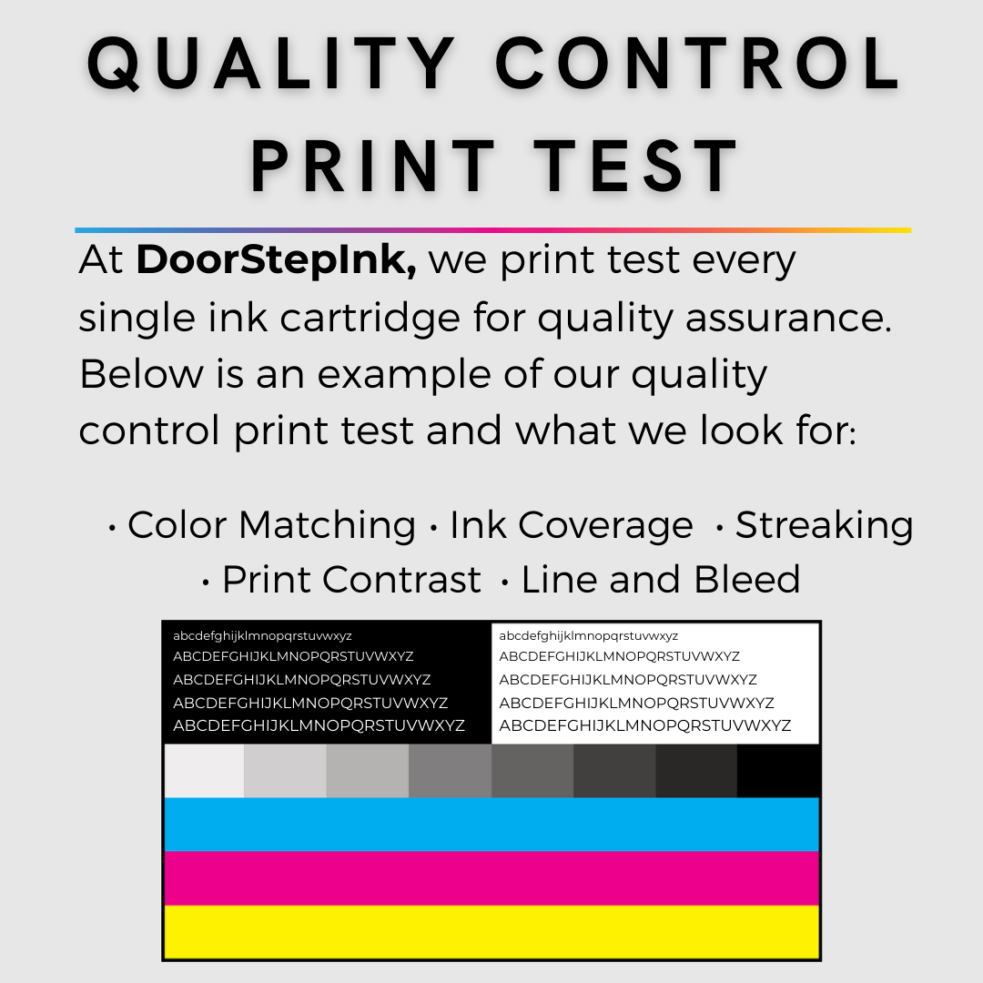 DoorStepInk Brand for Epson T812XL High Yield Remanufactured in USA Ink Cartridge,4-Pack